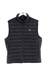Veste Lacoste Noir en Synthétique, taille L - Seconde Main