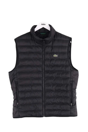 Veste Lacoste Noir en Synthétique, taille L - Seconde Main