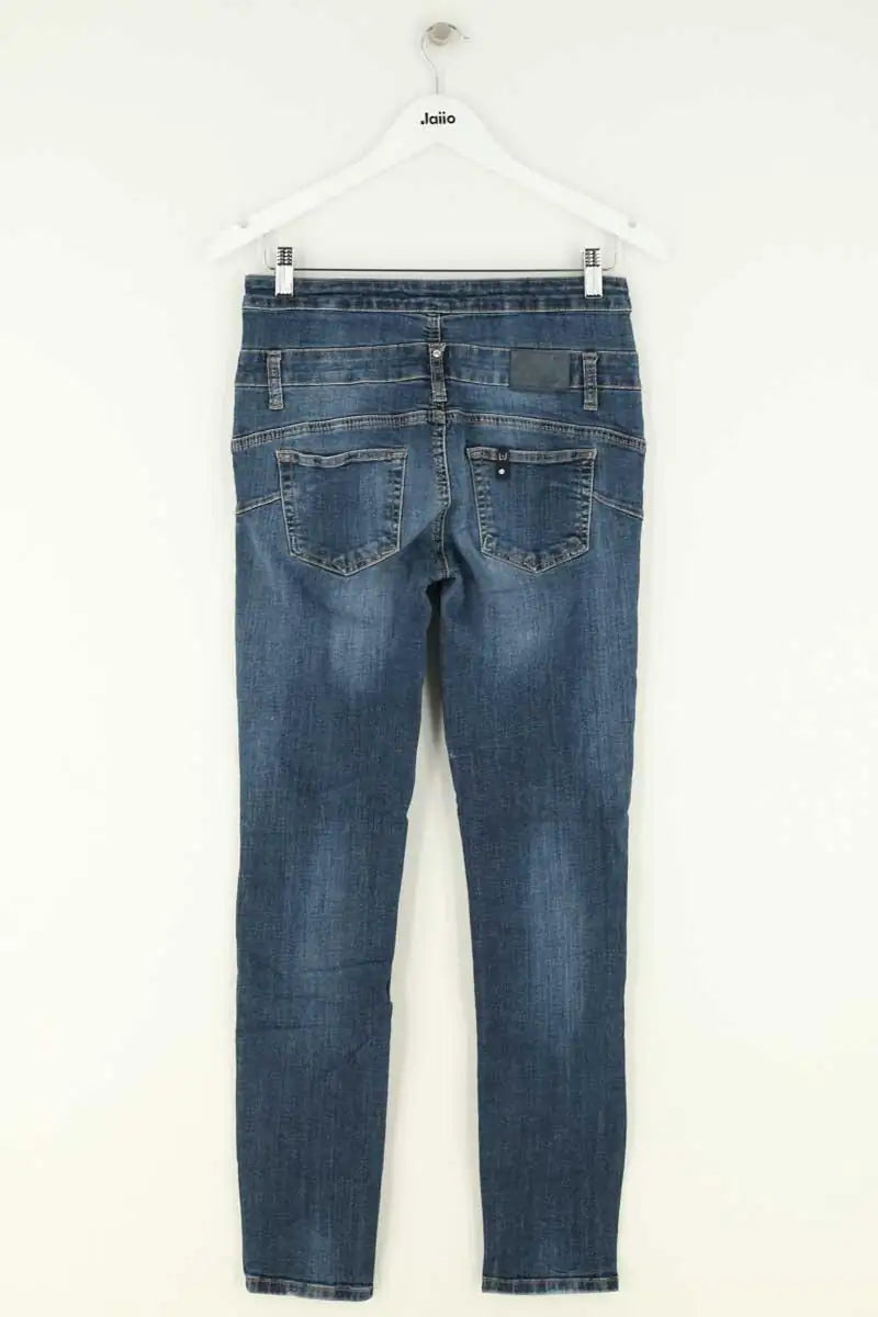 Jean slim Liu Jo Bleu en Coton