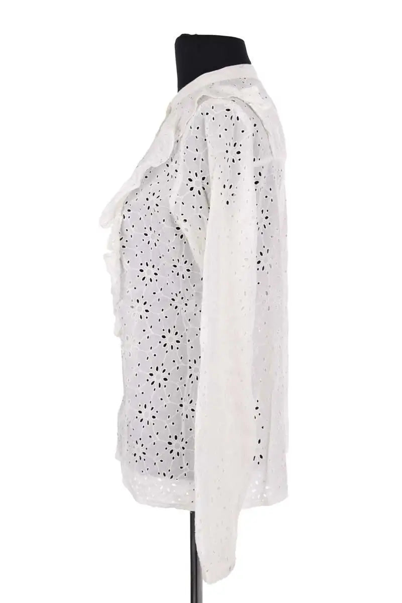 Blouse Sézane Blanc en Coton