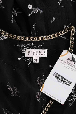 Robe Claudie Pierlot Noir en Viscose
