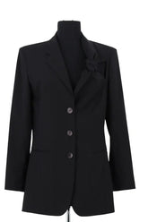 Blazer Jean Paul Gaultier Noir en Laine, taille L - Seconde Main