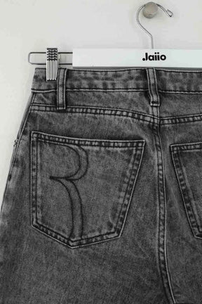 Jean droit Rouje Anthracite en Coton