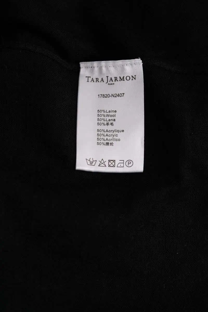 Gilet Tara Jarmon Noir en Laine