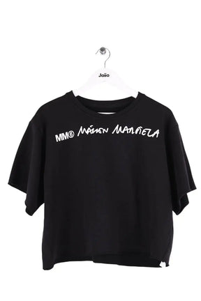 T-shirt Maison Martin Margiela Noir en Coton, taille S - Seconde Main