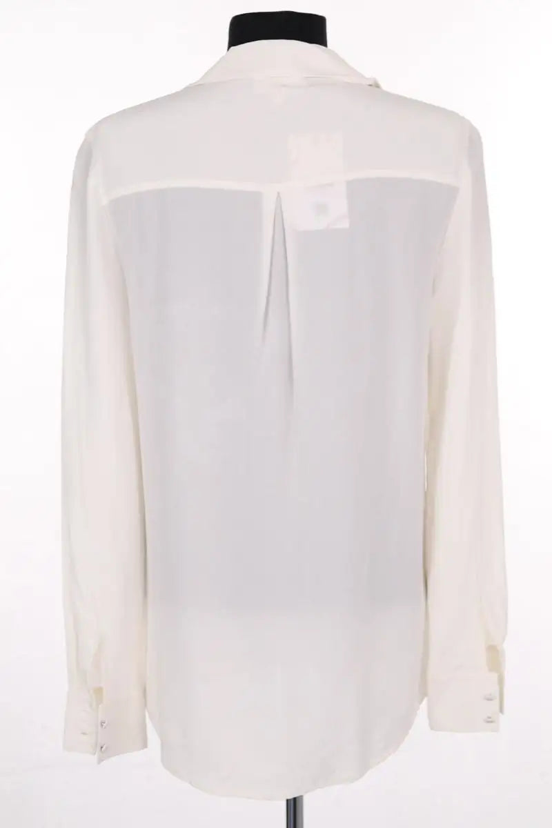 Blouse Sézane Ecru en Soie