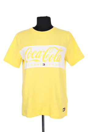 T-shirt Tommy Hilfiger Jaune en Coton, taille S - Seconde Main