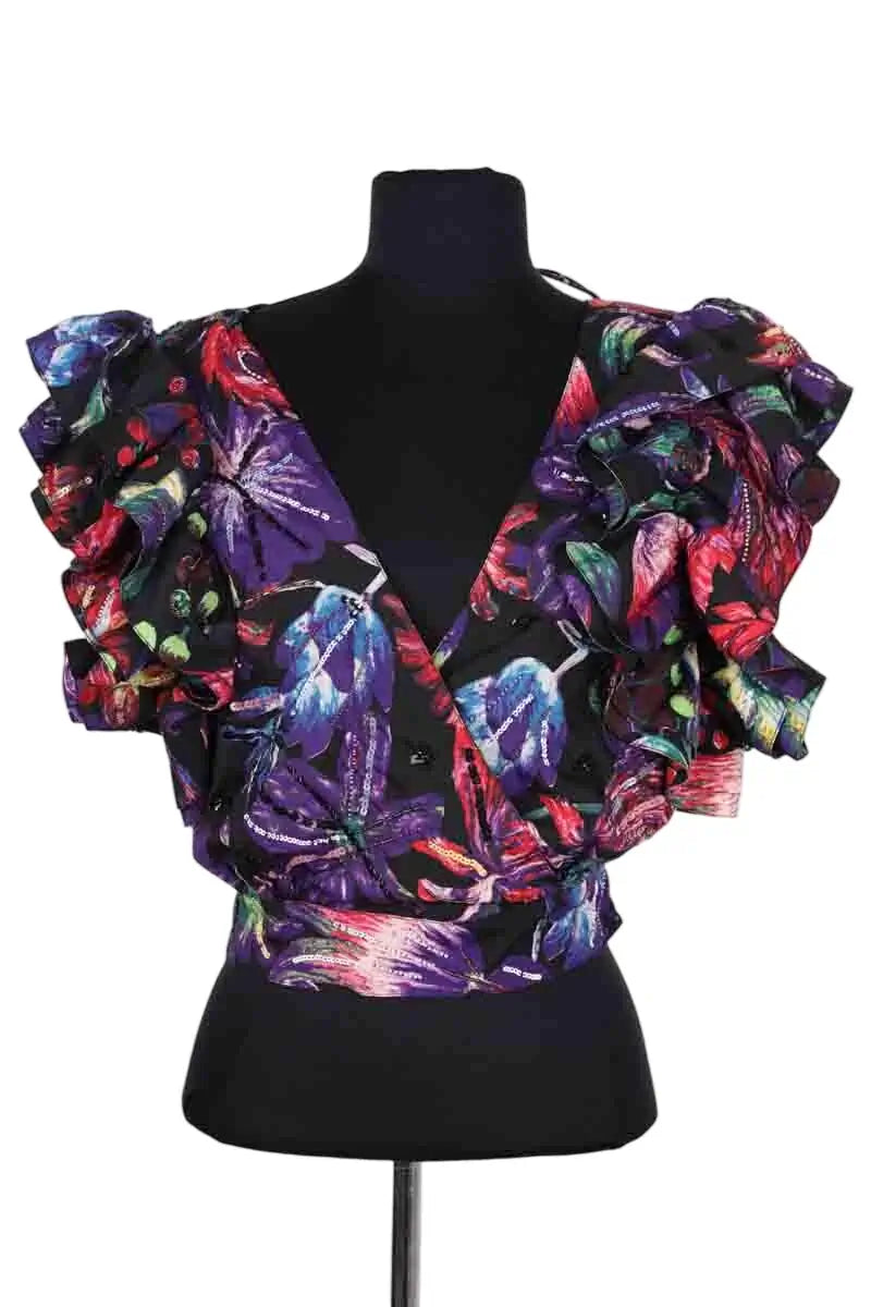 Blouse The Kooples Multicolore en Synthétique, taille S - Seconde Main