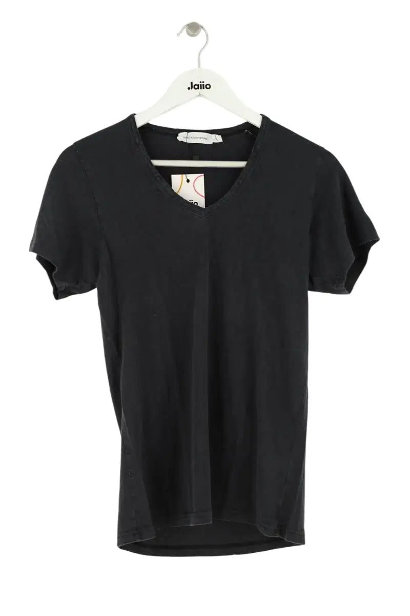 T-shirt Isabel Marant Étoile Anthracite en Lin, taille XL - Seconde Main