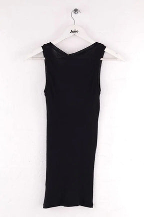 Top sans manche American Vintage Noir en Coton