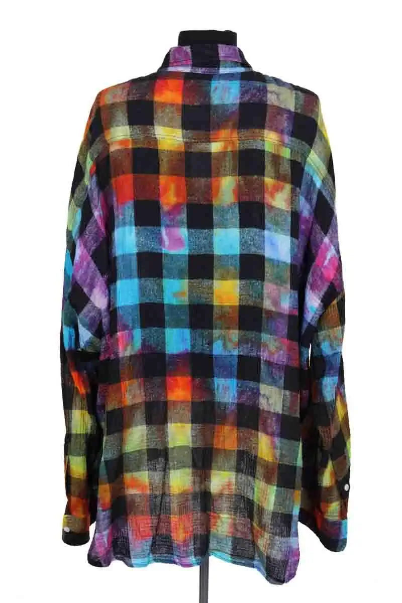Chemise R13 Multicolore en Coton
