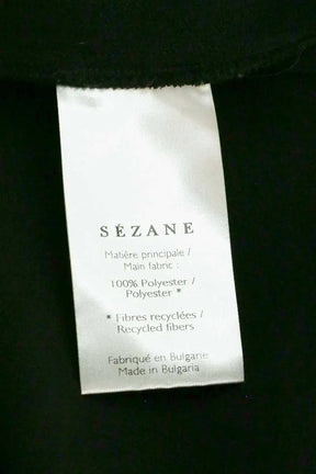 Robe Sézane Noir en Synthétique