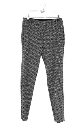 Pantalon slim Marella Noir en Coton, taille S - Seconde Main