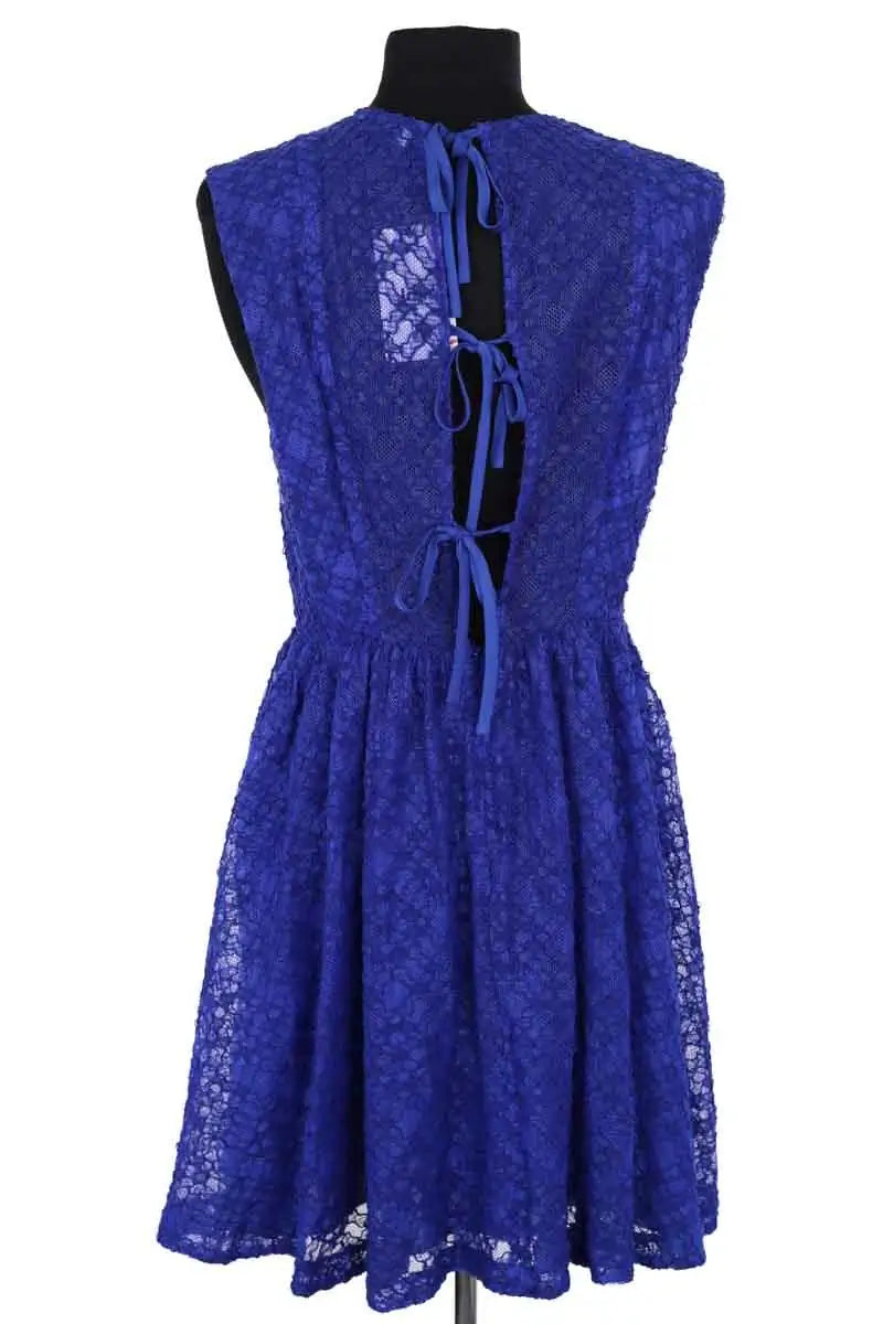 Robe Sandro Bleu en Coton