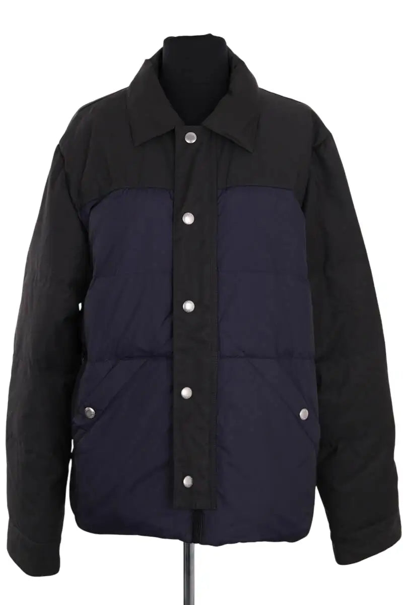 Manteau Kenzo Noir en Synthétique, taille L - Seconde Main