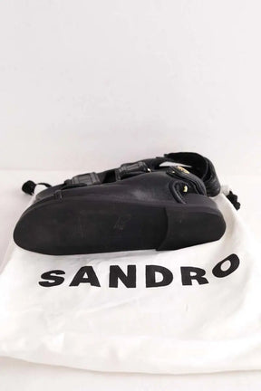 Sandales Sandro Noir en Cuir