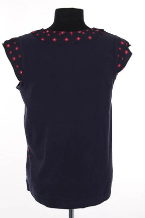Blouse Tommy Hilfiger Marine en Synthétique