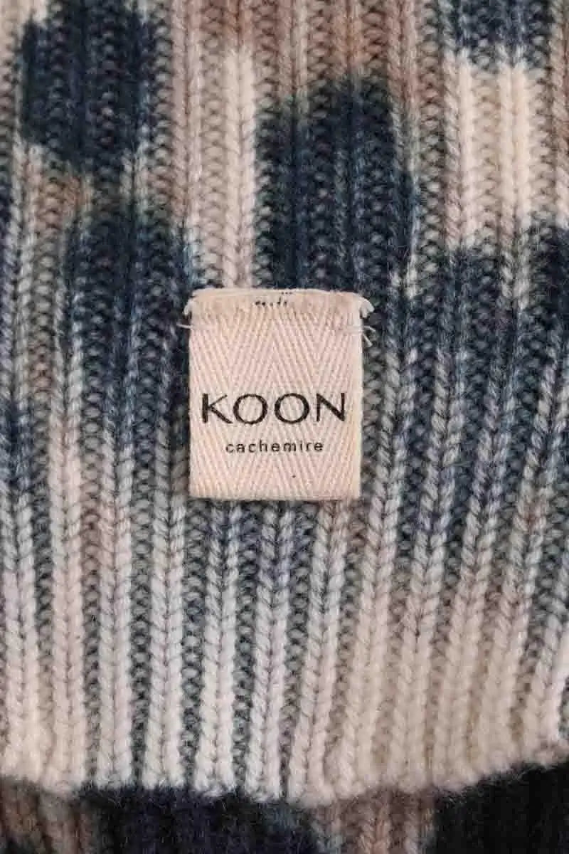 Col Koon Vert en Cachemire