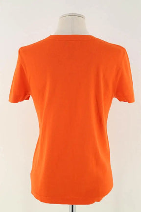 T-shirt Eric Bompard Orange en Coton