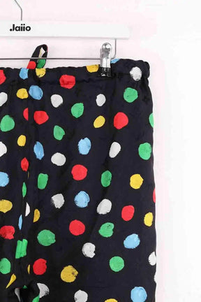 Pantalon droit Louis Vuitton Multicolore en Soie