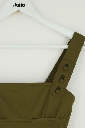 Maillot de bain Eres Kaki en Synthétique