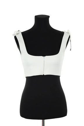 Top sans manche Marine Henrion  Blanc