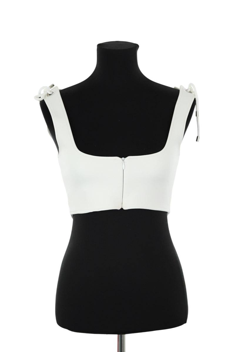 Top sans manche Marine Henrion  Blanc