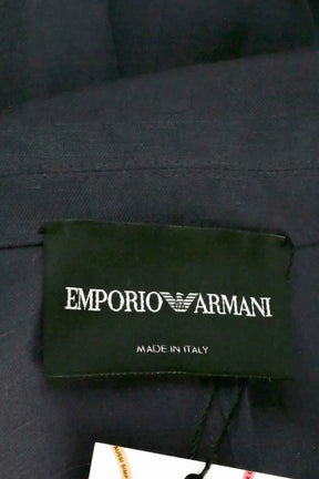 Blazer Emporio Armani Anthracite en Coton