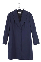 Trench-coat Dries Van Noten Bleu en Synthétique, taille L - Seconde Main