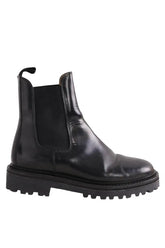 Bottes de motard Isabel Marant Noir en Cuir, taille 38 - Seconde Main