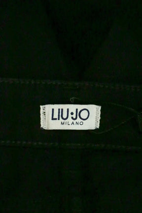 Jean droit Liu Jo Noir en Coton