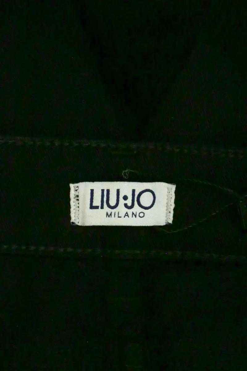 Jean droit Liu Jo Noir en Coton