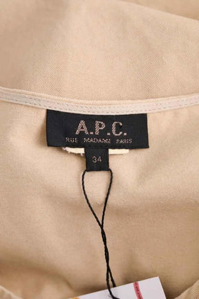 Robe APC Camel en Coton
