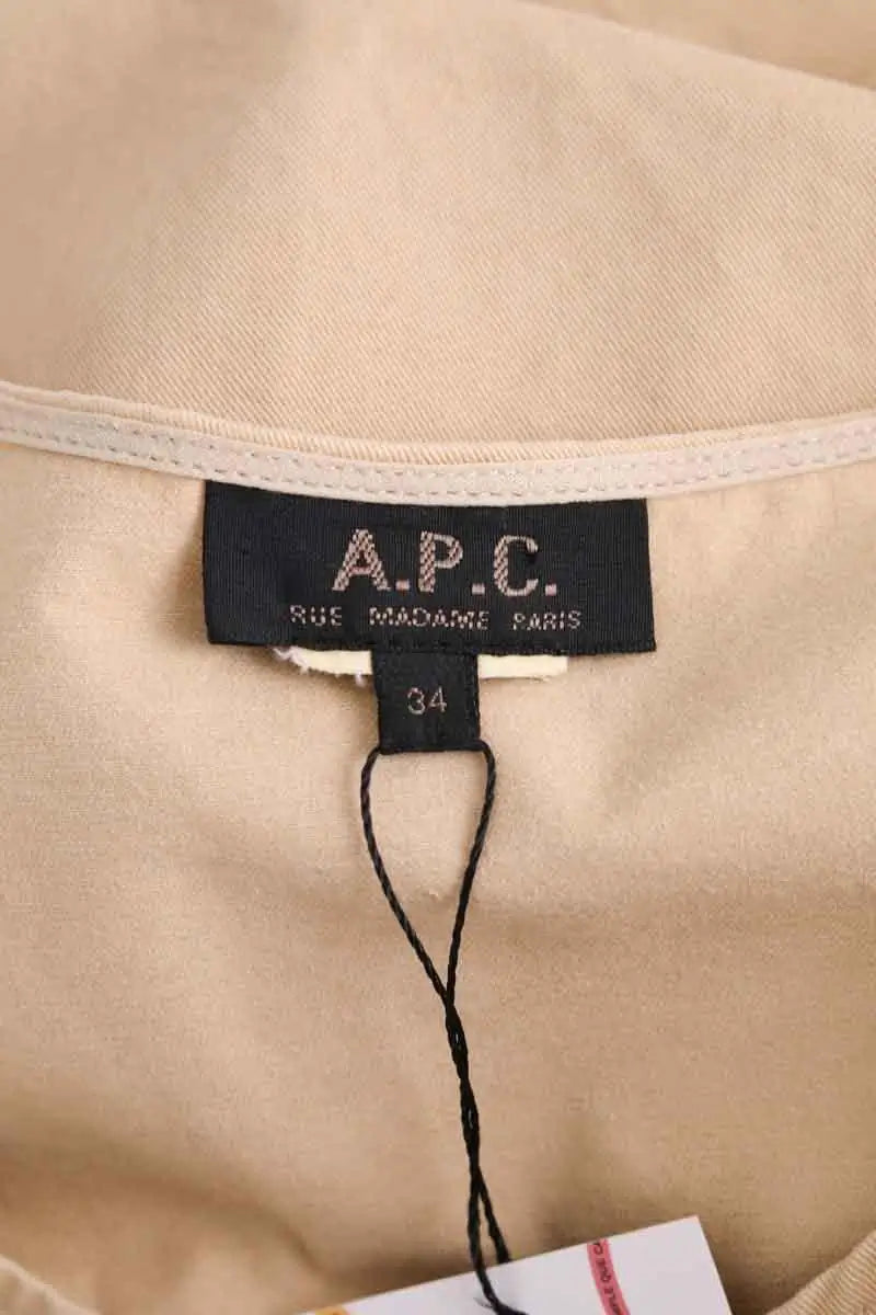 Robe APC Camel en Coton
