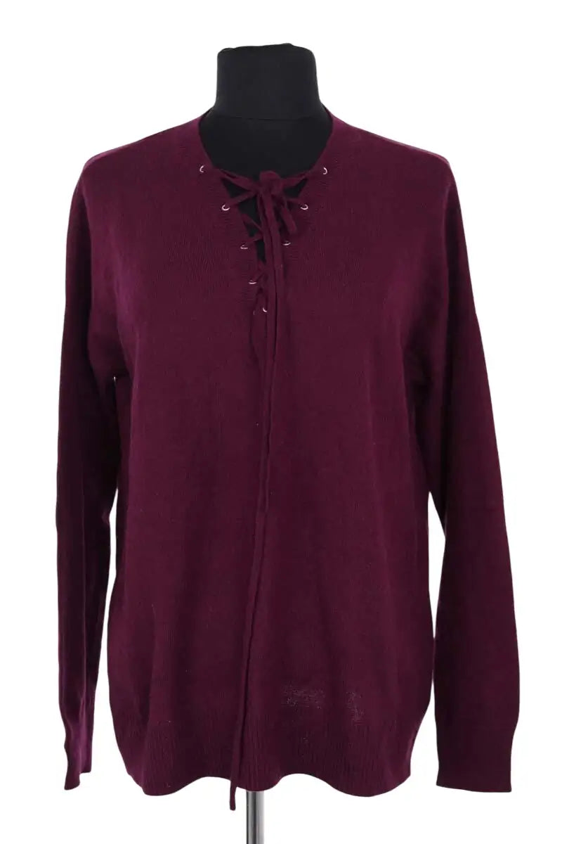 Pull The Kooples Violet en Laine, taille XS - Seconde Main