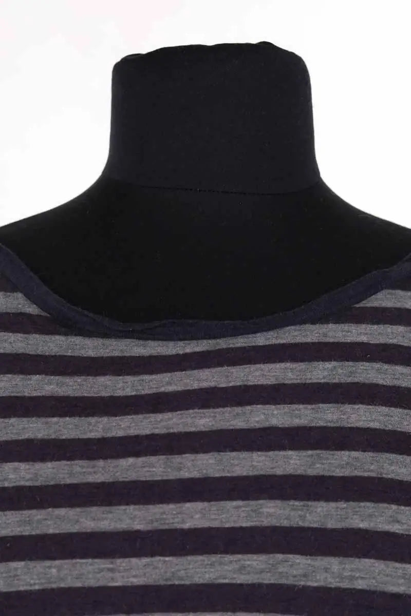 Top Majestic Filatures Gris en Coton