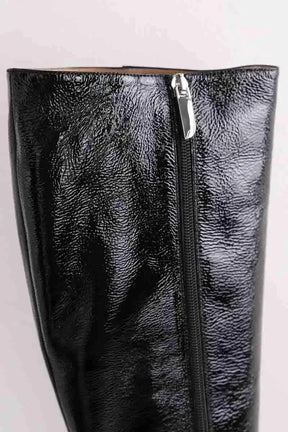 Bottes LK Bennett Gigi Noir en Cuir verni
