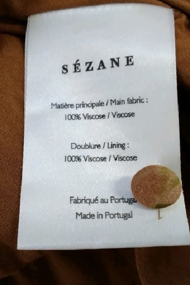 Robe Sézane  Marron