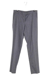 Pantalon droit Maje Gris en Laine, taille S - Seconde Main
