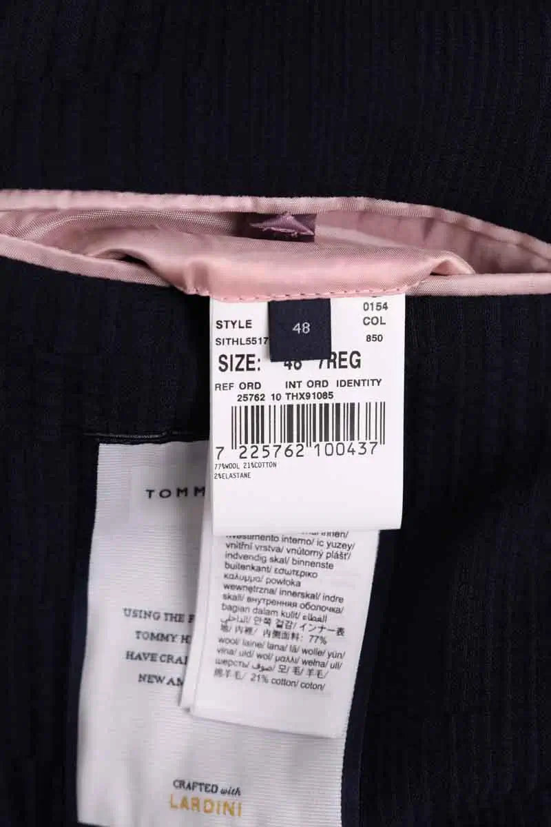 Veste Tommy Hilfiger Marine en Laine