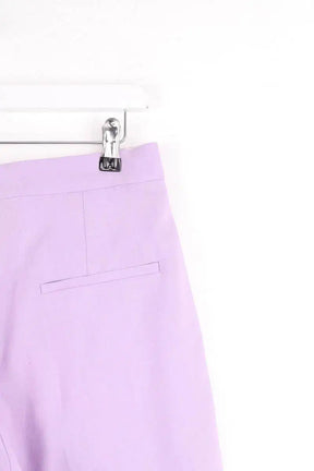 Pantalon droit Sandro Palermo Violet en Viscose