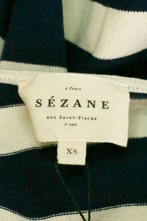Blouse Sézane Bleu en Coton