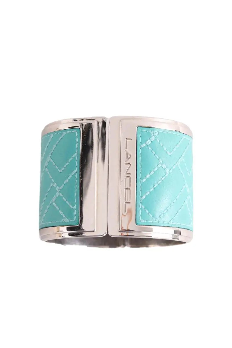 Bracelet Lancel Turquoise en Acier - Seconde Main