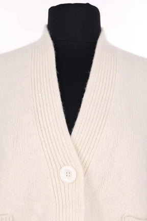 Cardigan Notshy Blanc en Laine
