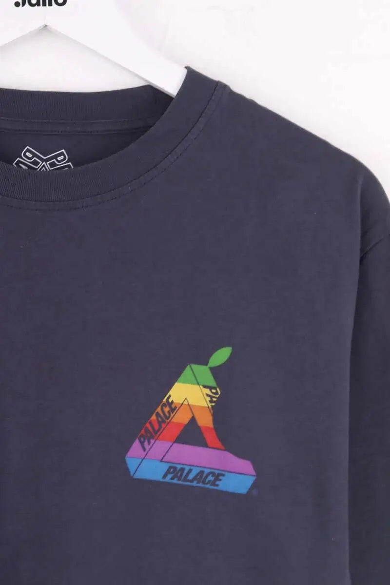 T-shirt PALACE Bleu en Coton