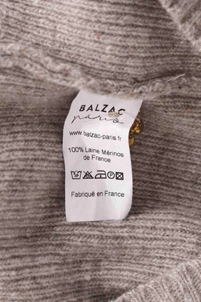 Pull Balzac Beige en Laine