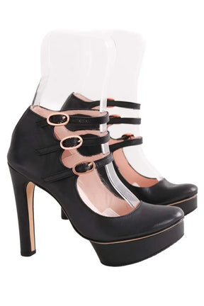 Talons Repetto Noir en Cuir