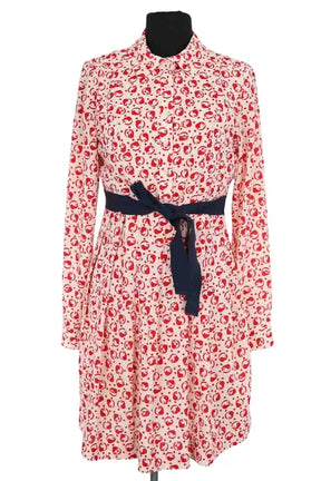 Robe Essentiel Antwerp Rouge en Synthétique, taille S - Seconde Main