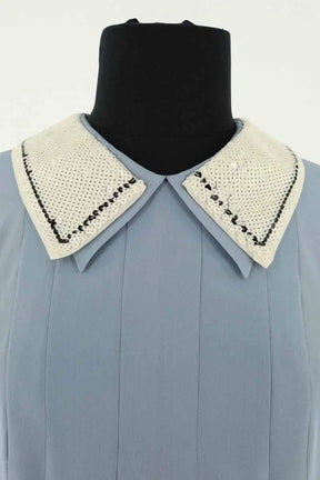 Robe Prada Bleu en Soie