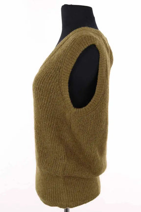Pull Veronica Beard Kaki en Laine